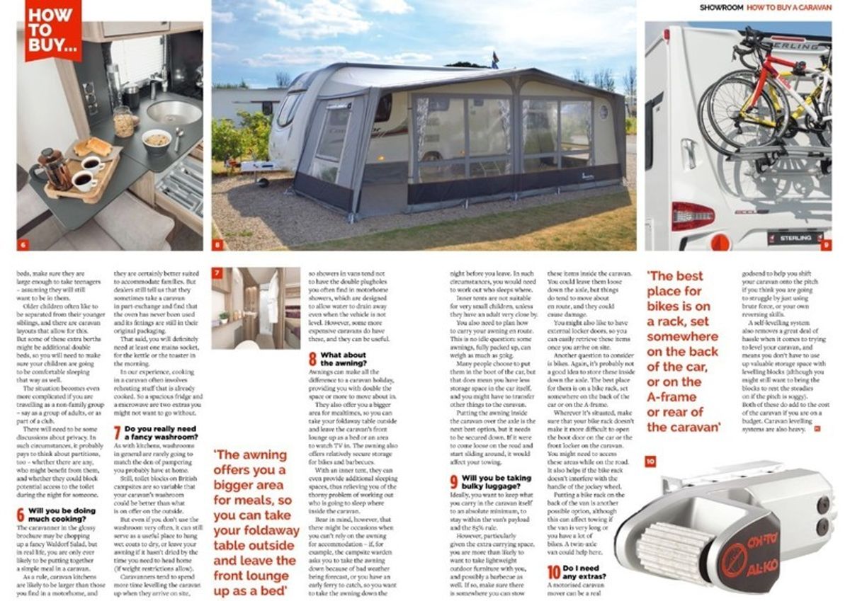 Caravan Paper Program Magazines Direct | Practical Caravan Magazine Subscription