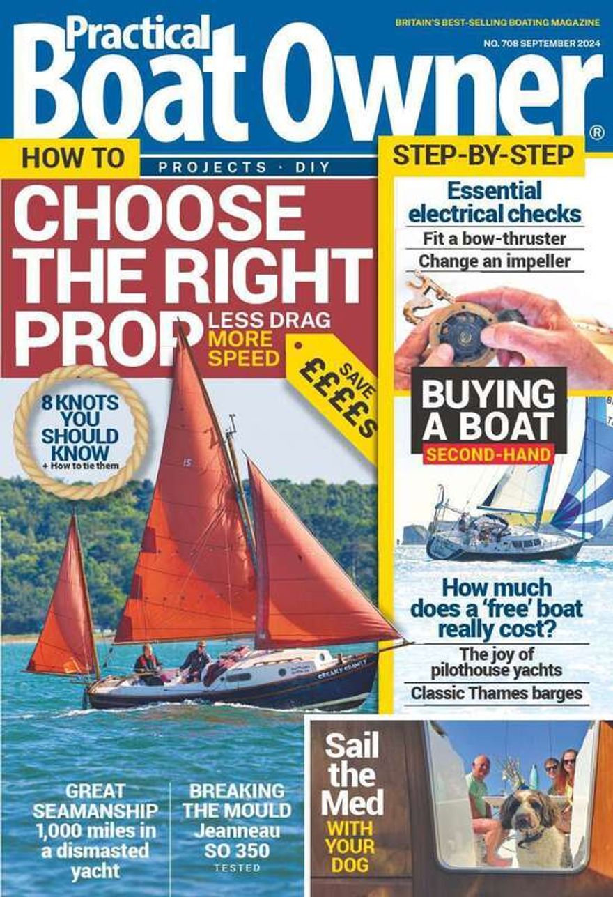 Ship Owner Magazine Magazines Direct | Practical Boat Owner Sep-24 Single Issue