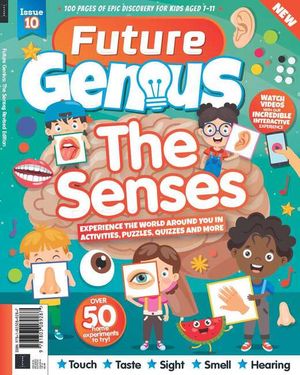 Future Genius Issue 10: Senses (Revised) Cover