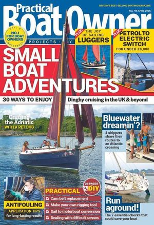 Practical Boat Owner April 2025 Issue 312 Cover