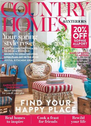 Country Homes & Interiors April 2025 Issue 308 Cover