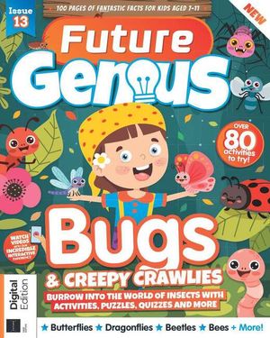 Future Genius Issue 13: Bugs and Creepy Crawlies Cover