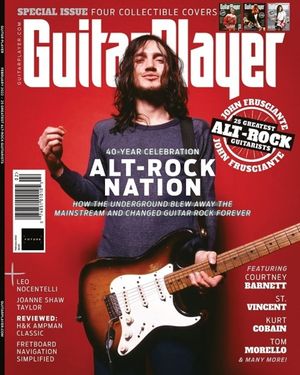 Guitar Player 717 John Frusciante cover Cover