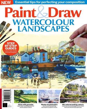 Paint & Draw: Watercolour Landscapes Cover