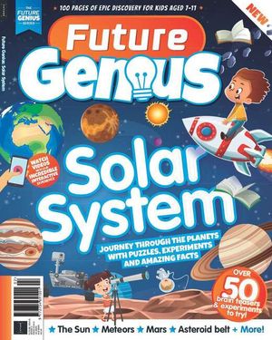 Future Genius Issue 1: The Solar System Cover