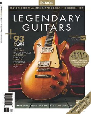 Guitarist Presents: Legendary Guitars Cover