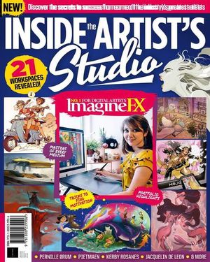 ImagineFX Inside the Artist's Studio (2nd Edition) Cover