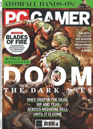 PC Gamer (UK Edition) PC Gamer May 2025 Issue 408 Cover