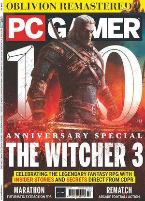 PC Gamer (UK Edition) PC Gamer July 2025 Issue 410 Cover