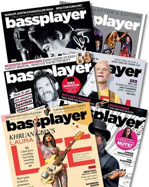       Bass Player US       Jan-June 2022 bundle (6 issues) Cover