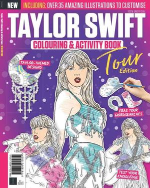 Taylor Swift Colouring & Activity Book: Tour Edition Cover