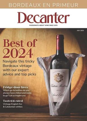 Decanter July 2025 Issue 312 Cover
