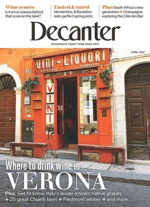 Decanter April 2025 Issue 309 Cover