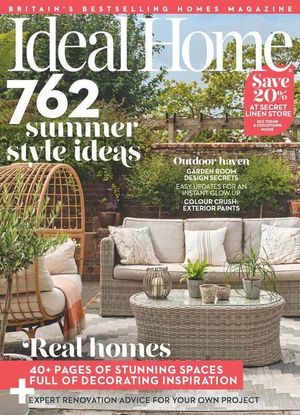 Ideal Home August 2025 Issue 312 Cover
