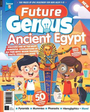 Future Genius Issue 5: Ancient Egypt Cover
