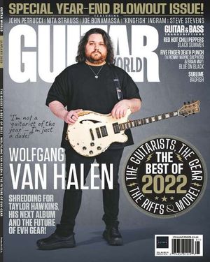 Guitar World 560 Wolfgang Van Halen Cover Cover