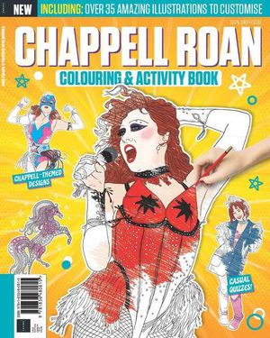 Chappell Roan Colouring & Activity Book Cover