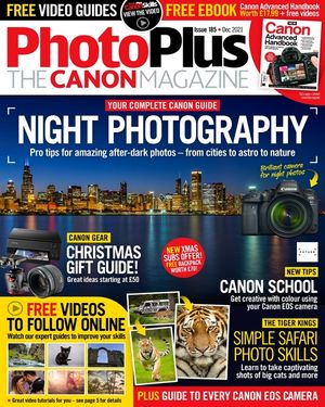 PhotoPlus December 2021 Issue 185 Cover