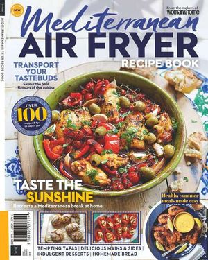 Mediterranean Air Fryer Recipe Book Cover