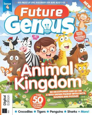 Future Genius Issue 4: The Animal Kingdom (2nd Edition) Cover