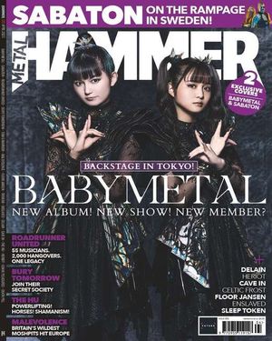 Metal Hammer 372 Babymetal Cover Cover