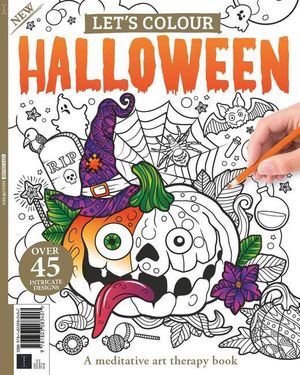 Let's Colour Halloween Cover