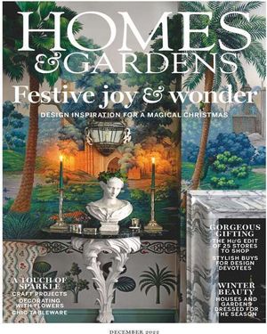 Homes & Gardens December Cover