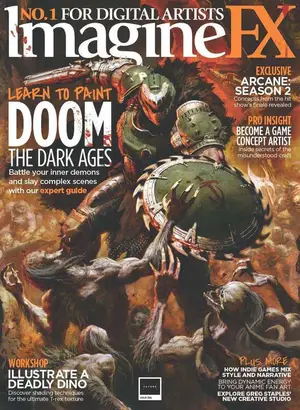 ImagineFX August 2025 Issue 254 Cover