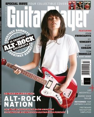 Guitar Player 717 Courtney Barnett cover Cover