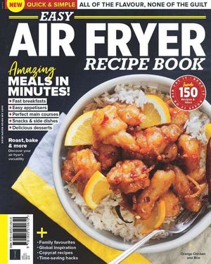 Easy Air Fryer Recipe Book Cover