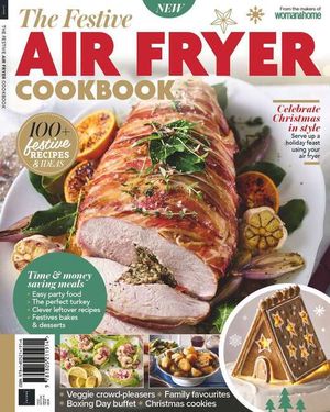 The Festive Air Fryer Cookbook Cover