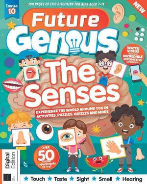 Future Genius Issue 10: The Senses Cover