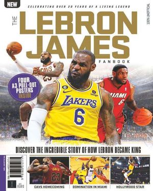 The LeBron James Fanbook Cover