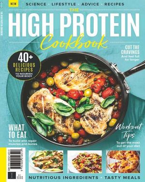 High Protein Recipe Book Cover