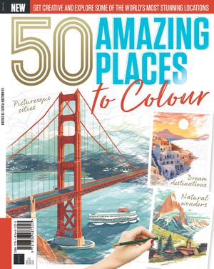 50 Amazing Places To Colour Cover