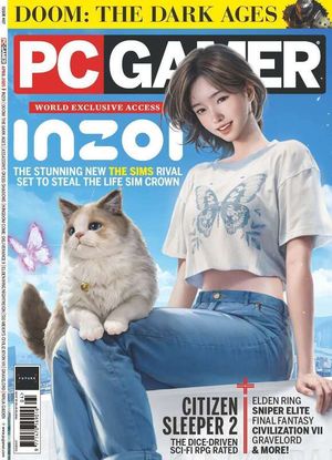 PC Gamer (UK Edition) PC Gamer April 2025 Issue 407 Cover