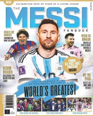 The Messi Fanbook Cover