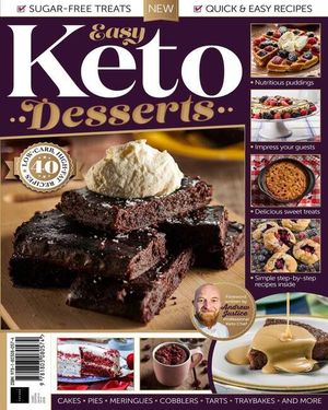 Easy Keto Desserts (3rd Edition) Cover