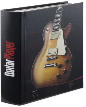Guitar Player Binder Cover