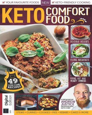 Keto Comfort Food (4th Edition) Cover