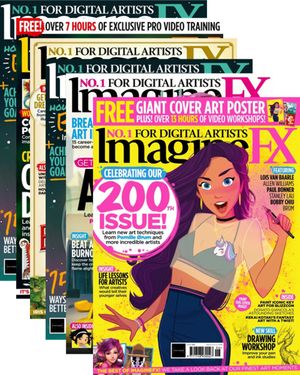 ImagineFX 6 Issue Bundle Cover