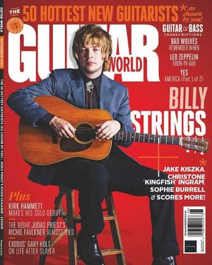 Guitar World 555 - Billy Strings cover Cover