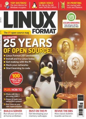 Linux Format Jul-25 Cover