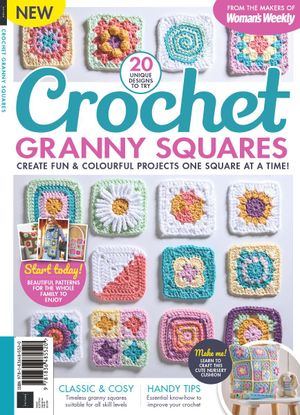Crochet Granny Squares Cover
