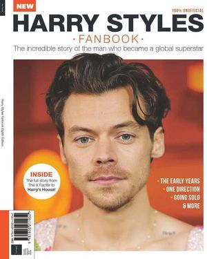 Harry Styles Fanbook October 2023 Cover