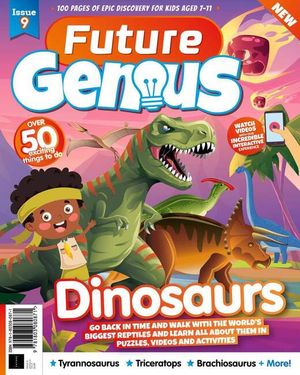 Future Genius Issue 9: Dinosaurs Cover