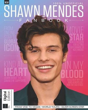 Shawn Mendes Fanbook Cover