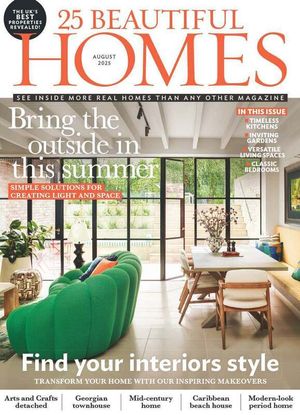 25 Beautiful Homes August 2025 Issue 312 Cover